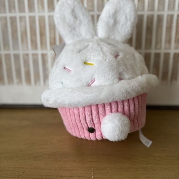 NEW FAO Schwarz 12" Glow Brights Bunny Cupcake Plush, Light Up & Sounds Cozzy - Picture 4 of 8